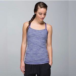 Lululemon Power Y Striped Racerback‎ Tank Top Size 6
